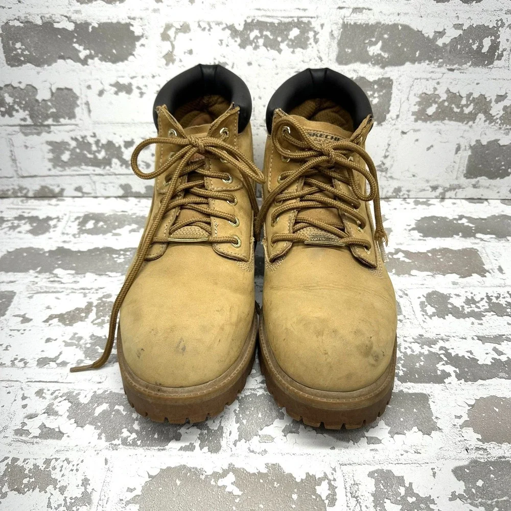 Skechers combat boots